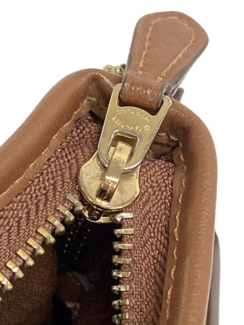 COACH F58297 Brown Dark Brown PVC Shoulder Bag - Picture 9 of 13